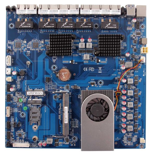 TOP-WF3855-K210 Networked mainboard