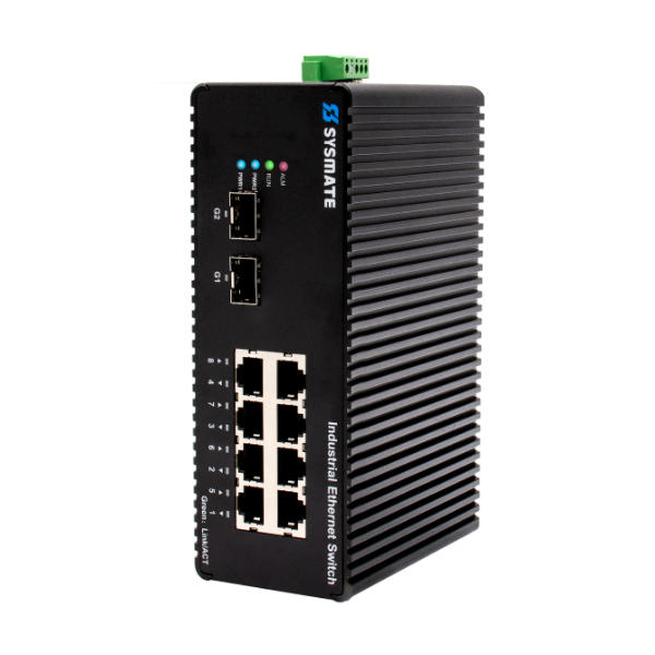 TPK-I4M2GS8F network tube type industrial Ethernet switch