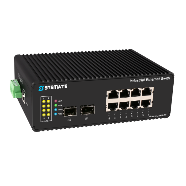 TPK-IP4M2GS8F Industrial POE switches