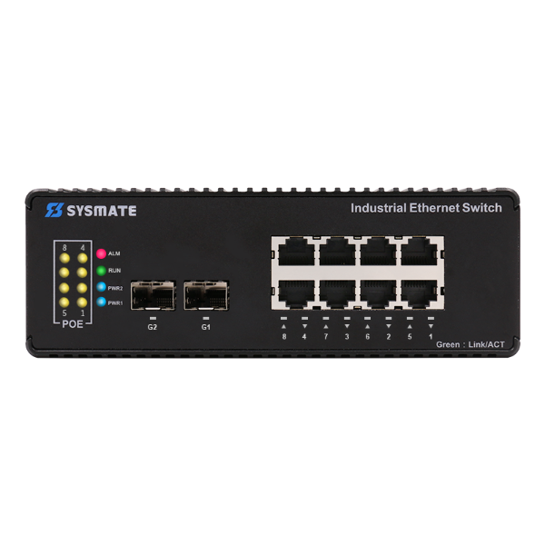 TPK-IP4M2GS8F Industrial POE switches