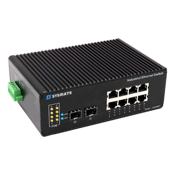 TPK-IP12GS8F Industrial POE switches