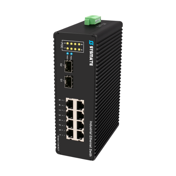 TPK-IP12GS8F Industrial POE switches