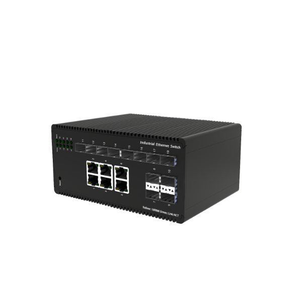 TPK-I4M12GS6G Industrial-grade network management switch