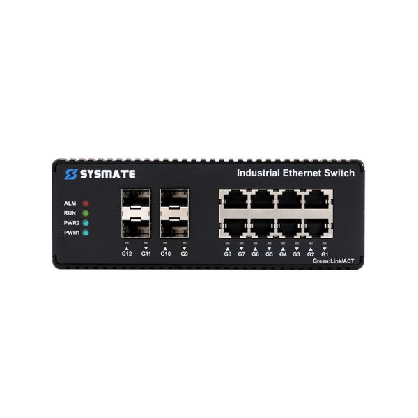 TPK-I4M4GS8G gigabit industrial level switch