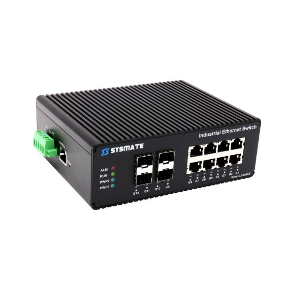 TPK-I4M4GS8G gigabit industrial level switch